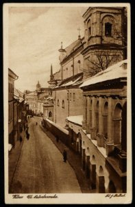 Vilnia, Vastrabramskaja, Karmelicki. Вільня, Вастрабрамская, Кармэліцкі (J. Bułhak, 1921-39)