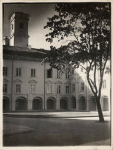 Vilnia, Universyteckaja, Vialiki Dvor. Вільня, Унівэрсытэцкая, Вялікі Двор (1929)