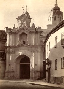 Vilnia, Vastrabramskaja, Bazylanski. Вільня, Вастрабрамская, Базылянскі (J. Bułhak, 1912)