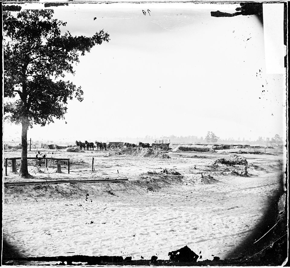 Warren's Station, Va. Graves near Petersburg - NARA - 530243