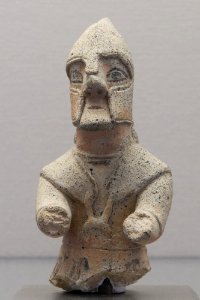 Warrior with helmet and breastplate Louvre AM239