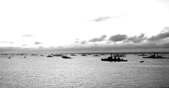 Warships of the Nato Navies in Portsmouth (UK) on 15 June 1969