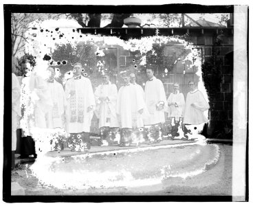 Wash. Cathedral consecration, (Washington, D.C.) LCCN2016827205