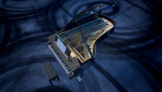 Classic instrument keyboard instrument photo