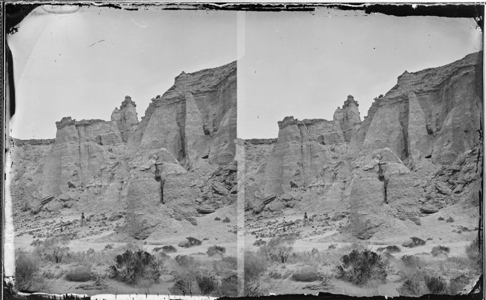 Washakie Badlands, Wyoming - NARA - 519557
