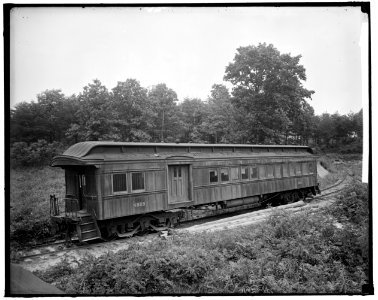 WASHINGTON & OLD DOMINION R.R. CAR EXTERIOR LCCN2016861678