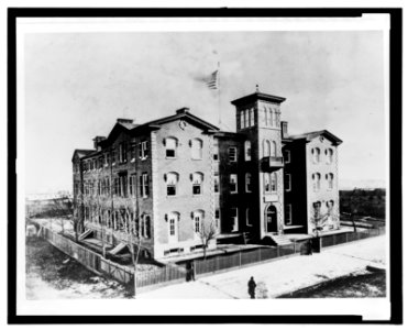 Washington City Orphan Asylum, exterior view of building) - LCCN2006679483