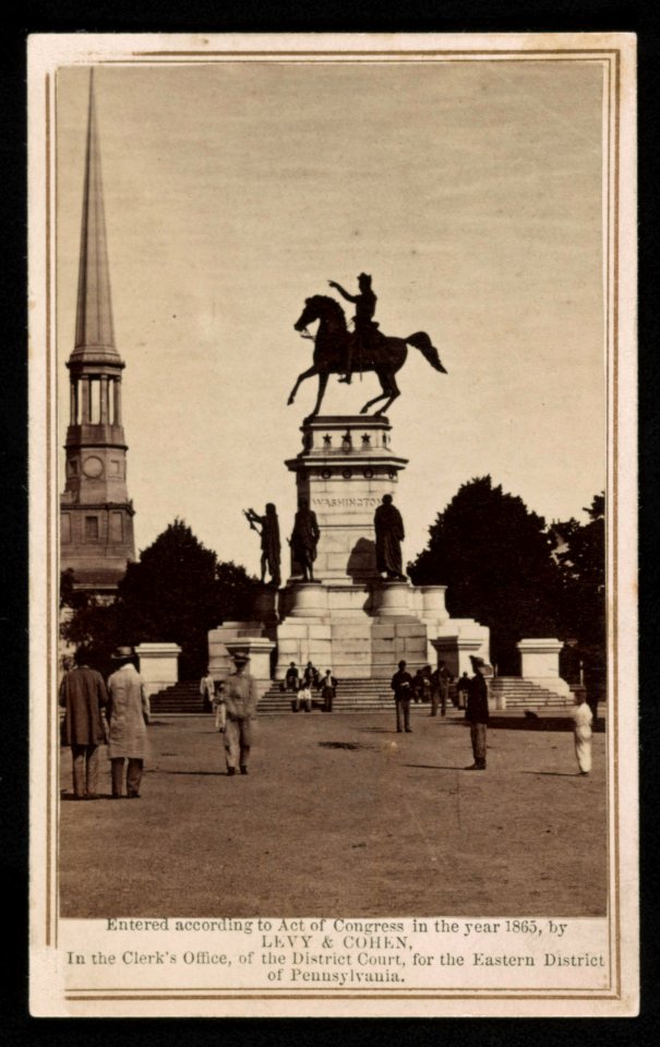 Washington Monument, Capitol Square, Richmond, Va. - Levy & Cohen. LCCN2014645866