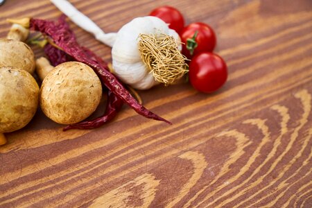 Mushroom garlic mushrooms