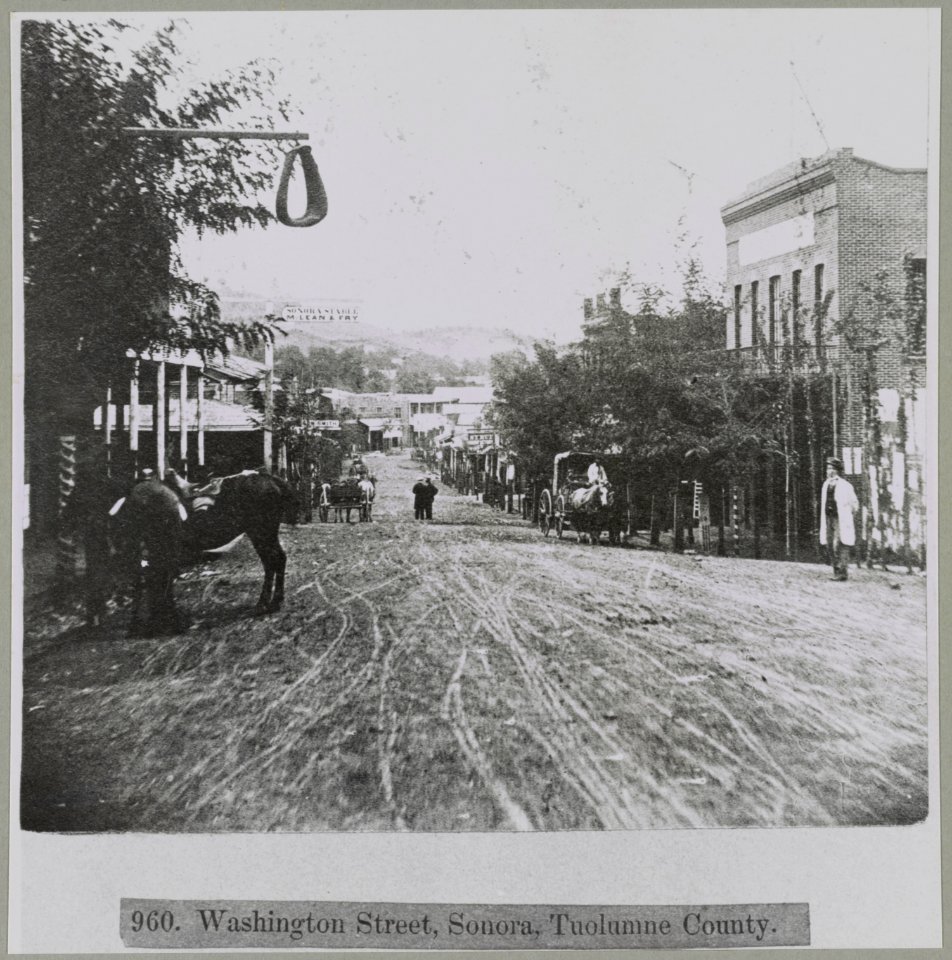 Washington Street, Sonora, Tuolumne County, California LCCN2002719077