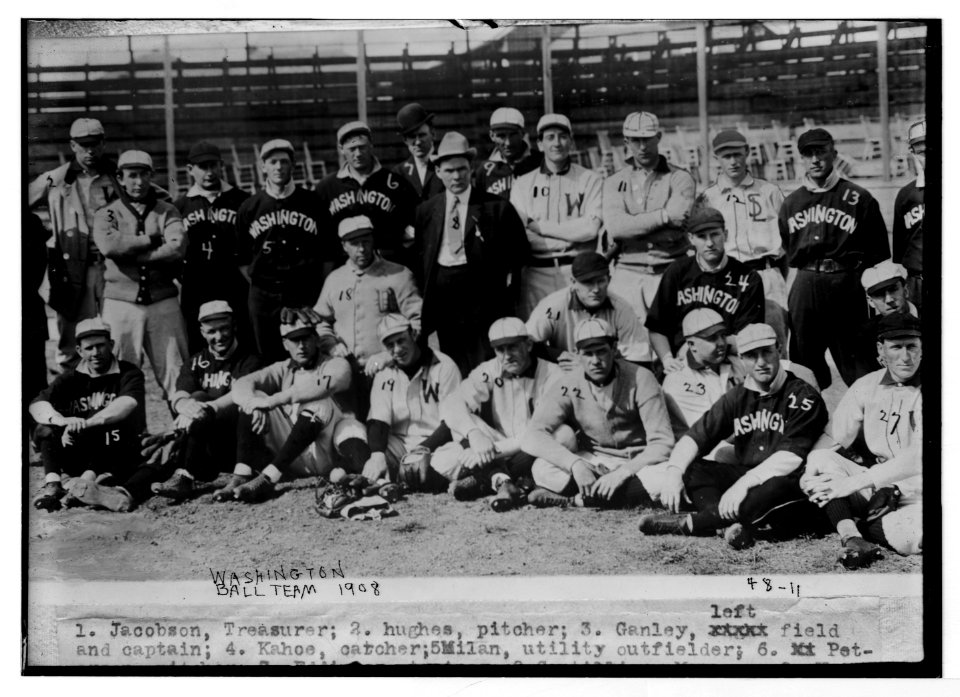 Washington team, Washington AL (baseball) LCCN2014680242