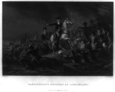 Washington's retreat at Long Island - Wageman ; J.C. Armytage. LCCN89709907