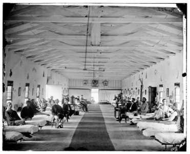 Washington, D.C. Patients in Ward K of Armory Square Hospital LOC cwpb.04246