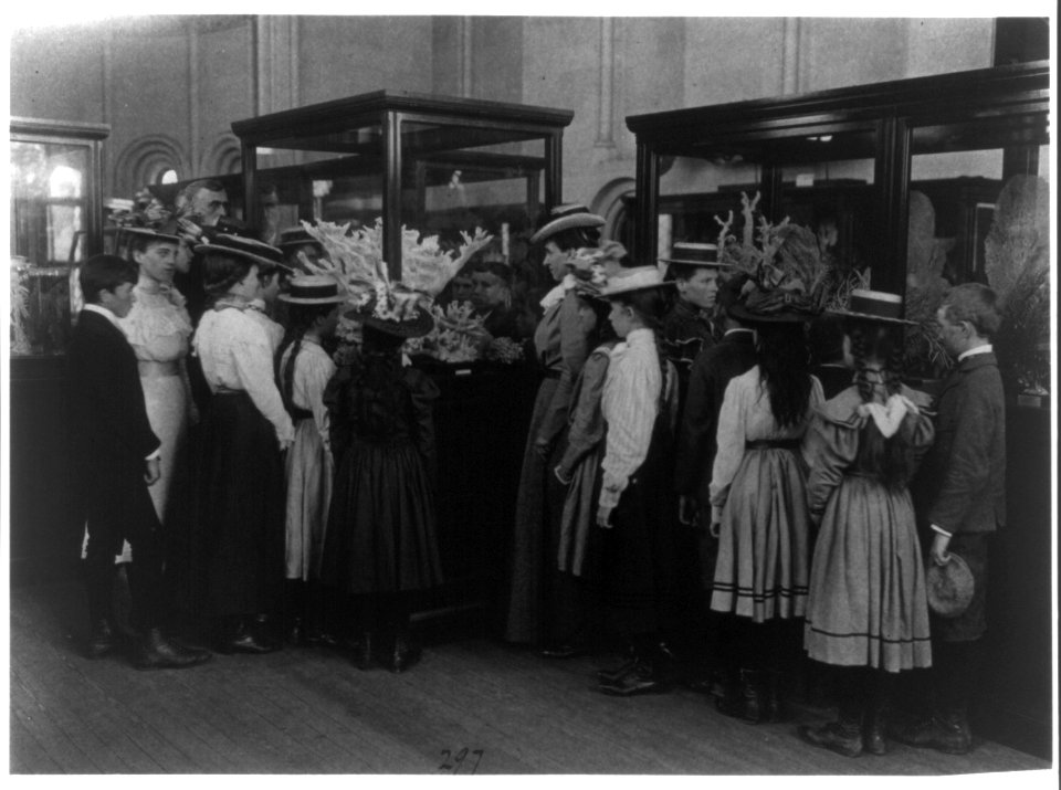 Washington, D.C. school children on field trip - at the Smithsonian LCCN2001697368