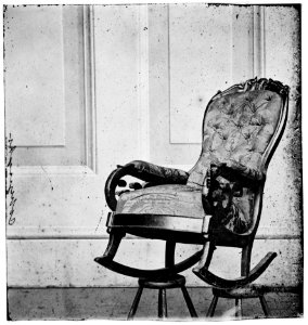 Washington, District of Columbia. Chair occupied by Lincoln when assassinated LOC cwpb.02967