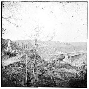 Washington, District of Columbia. Chain bridge LOC cwpb.01458