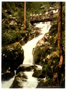 Wasserfall, Gertelbach, Baden, Germany-LCCN2002713607