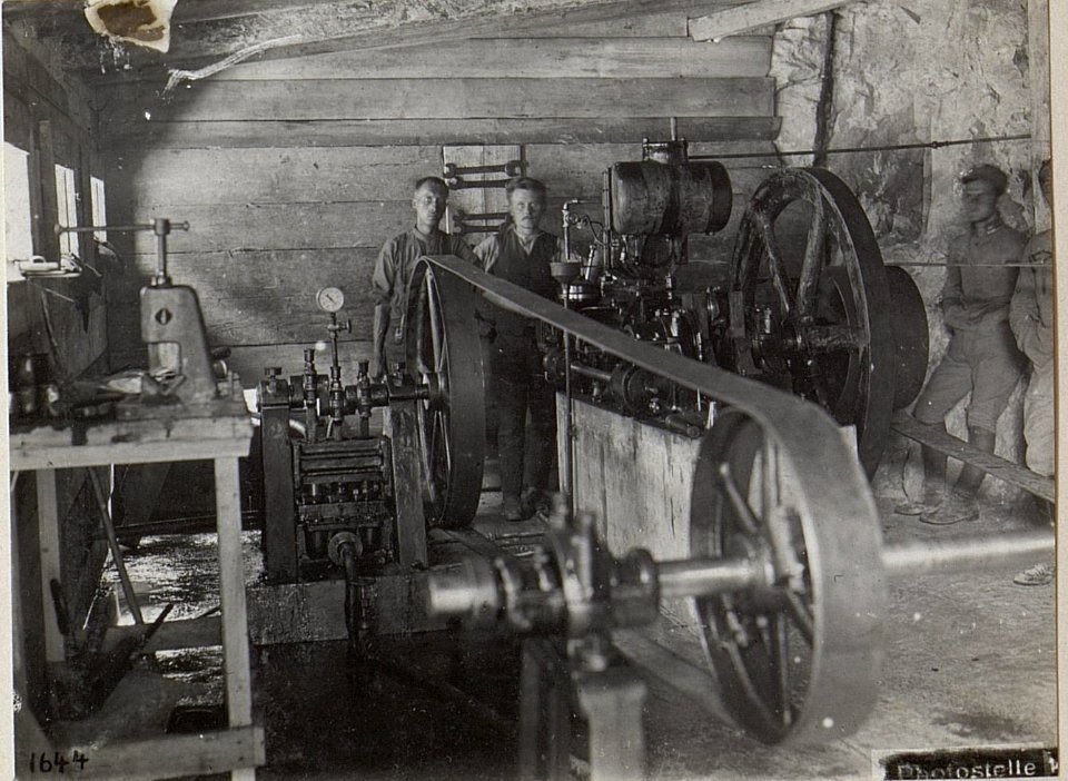 Wasserleitunganlage Cismon-Beretta. (2.Pumpstation Innenansicht.) (BildID 15645303)