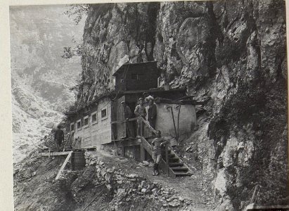 Wasserleitunganlage Cismon-Beretta..2.Pumpstation (Außenansicht.) (BildID 15645286)
