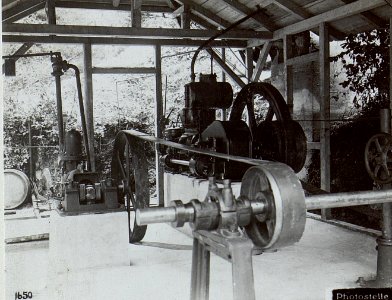 Wasserleitungsanlage Stizzonetal Kote 433. Fontana Secca. (1. Pumpstation, Innenansicht.) (BildID 15645354)
