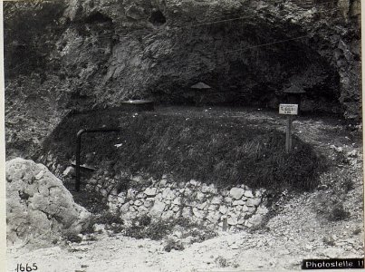 Wasserleitungsanlage Stizzonetal-Kote 433.(Tal-Behälter.) (BildID 15645481)