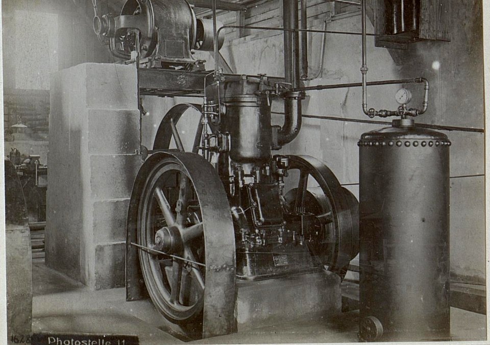 Wasserleitungsbaugruppe Grigno. Pumpstation Pianello. (Innenansicht.) (BildID 15645167)