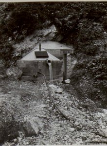 Wasserleitungsanlage Stizzonetal-Kote 433.(Quellenfassung.) (BildID 15645388)