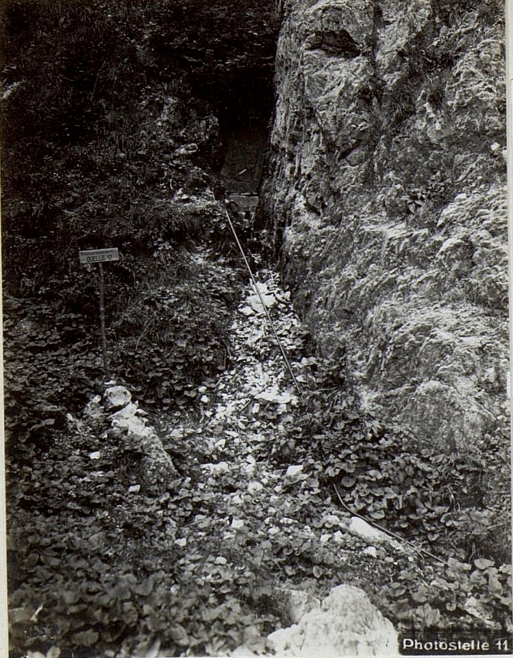 Wasserleitungsanlage Stizzonetal-Kote 433.(Quellenfassung. (BildID 15645414)