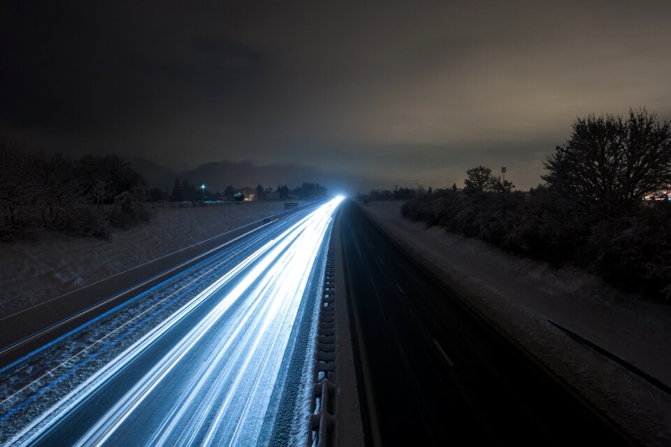 Light dark long exposur