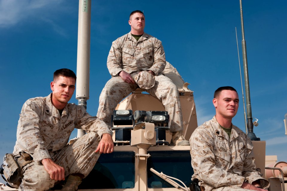 Watch caps and MRAPs, Supply provides all for Task Force Belleau Wood 111027-N-TH989-018