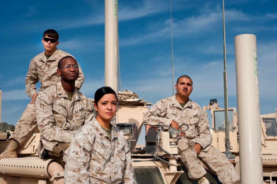 Watch caps and MRAPs, Supply provides all for Task Force Belleau Wood 111027-N-TH989-017