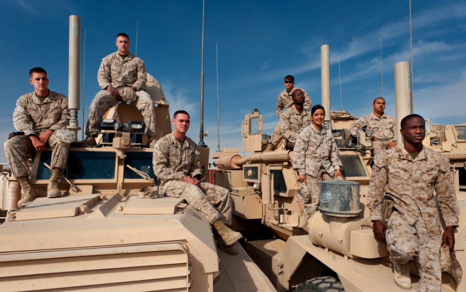 Watch caps and MRAPs, Supply provides all for Task Force Belleau Wood 111027-N-TH989-011
