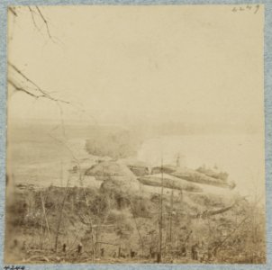 Water battery on James River, Va. near Dutch Gap Canal LCCN2012646737
