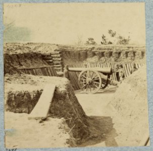 Water battery on James River, Va. near Dutch Gap Canal LCCN2012646736