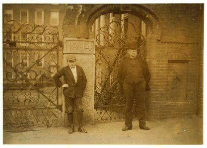 Watchman Stanislaus Fabara, 59 Exchange St. Works in cloth room. The day before he gave me his name as Frank Fabara and today said it was wrong. 'We give wrong names when we think trouble is LOC nclc.02408