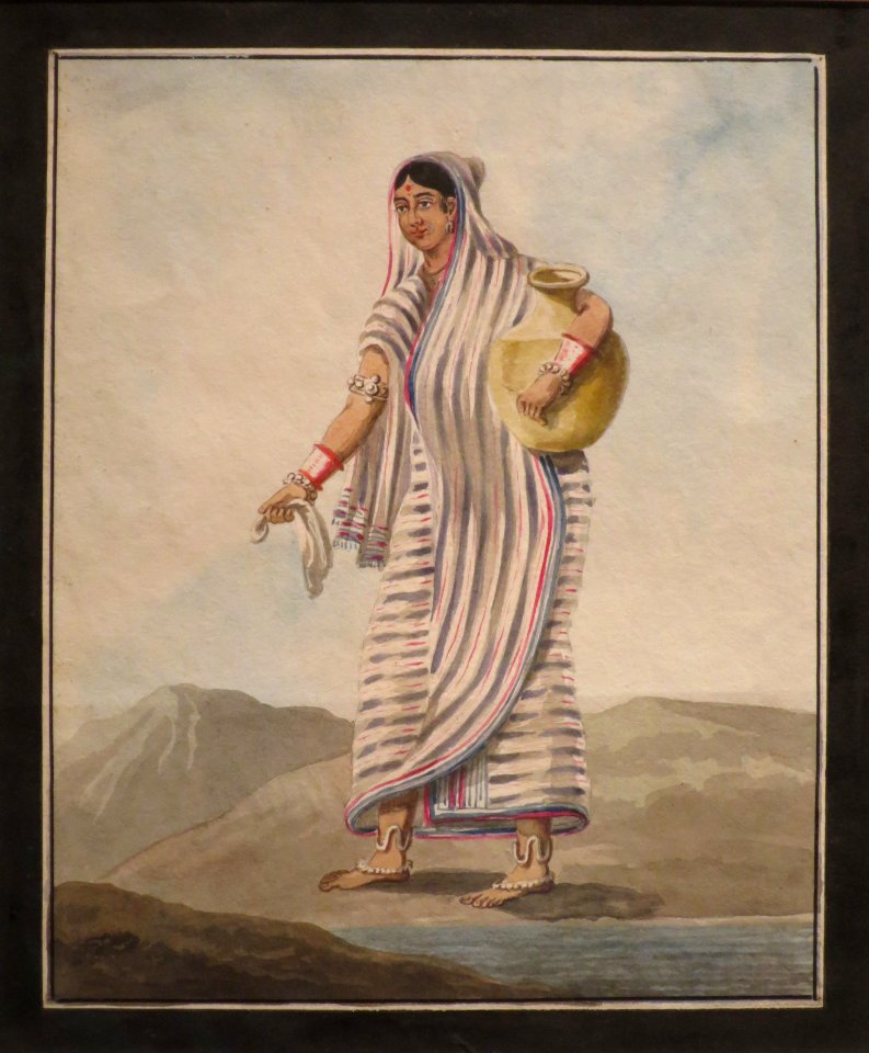 Water carrier, India, Patna School, 19th century, Honolulu Museum of Art II
