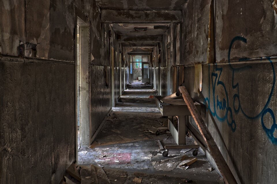 Gang building abandoned place