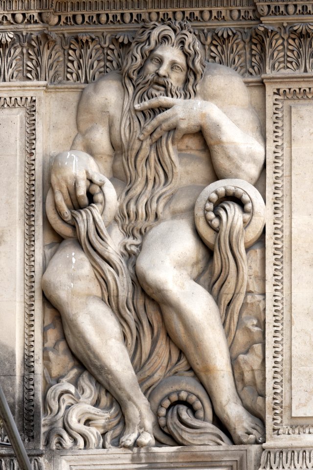 Water Goujon Cour Carrée Louvre
