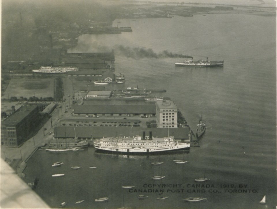 Water Front, Toronto, from an Aeroplane (HS85-10-35728)