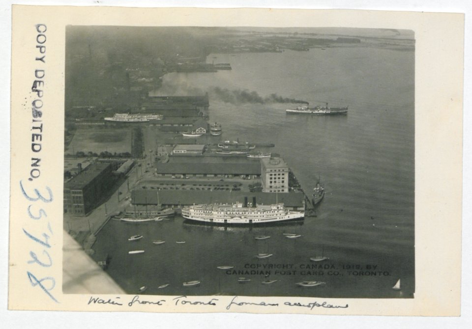 Water Front, Toronto, from an Aeroplane (HS85-10-35728) original