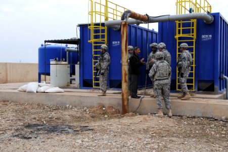 Water treatment unit visit DVIDS229437