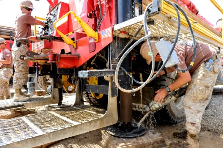 Water well training 130427-N-OV434-058