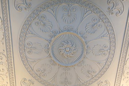 Watercolour Rooms ceiling - Harewood House - West Yorkshire, England - DSC01755 photo