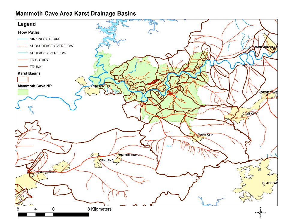 Watershed Maca Karst Basin