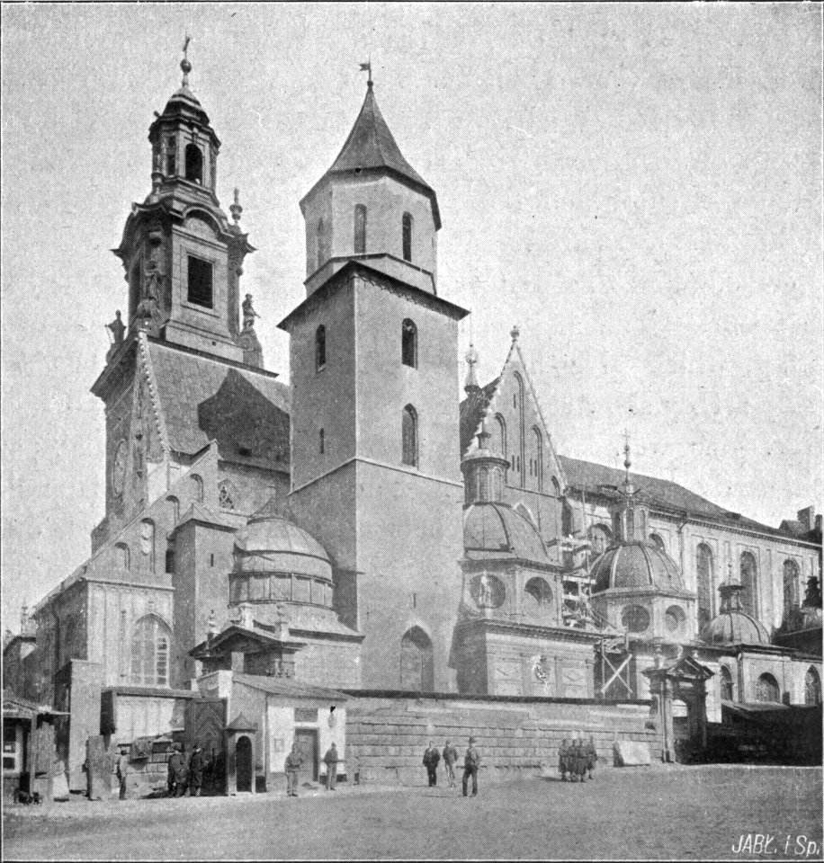 Wawel Cathedral, South Side - Cracow - Lepszy (page 81 crop)