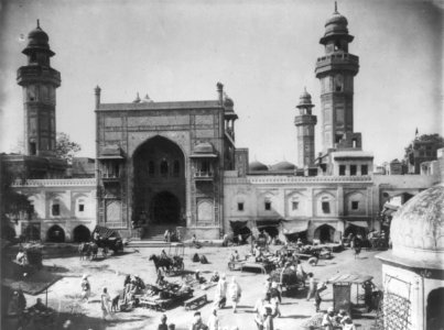 Wazir Khan Mosque in 1895