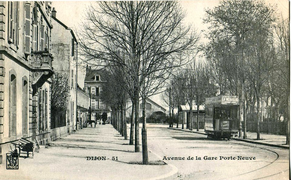 WB - DIJON - Avenue de la Gare Porte-Neuve