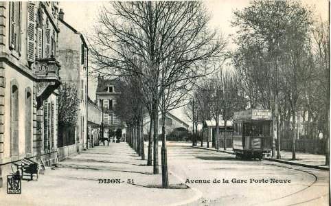 WB - DIJON - Avenue de la Gare Porte-Neuve