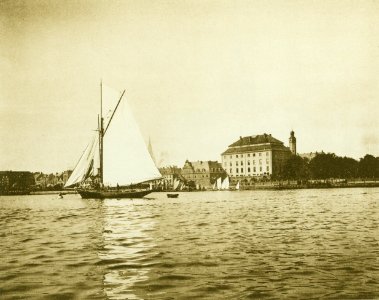 Wd b001 Kieler Förde und Schloss 1893