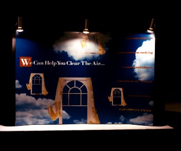 We can help clear the air exhibit